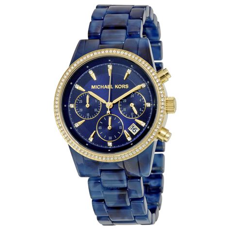 baby blue michael kors watch|michael kors blue watch ladies.